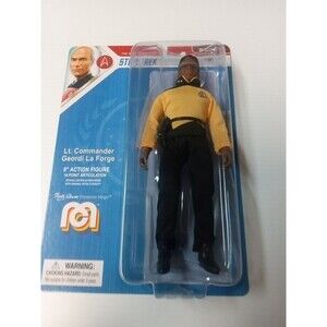 Mego - Star Trek: TNG - Geordi LaForge 8" Action Figure [New Toy] Action Figur
